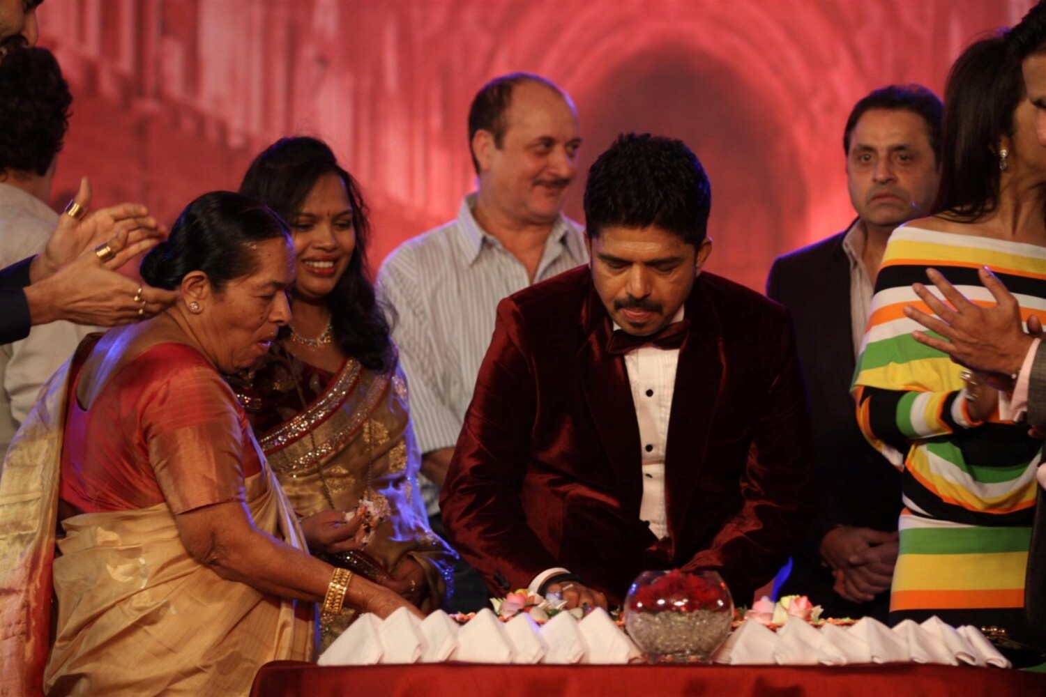 Celebrity Hair Stylist Shiva With His Family At The 25th