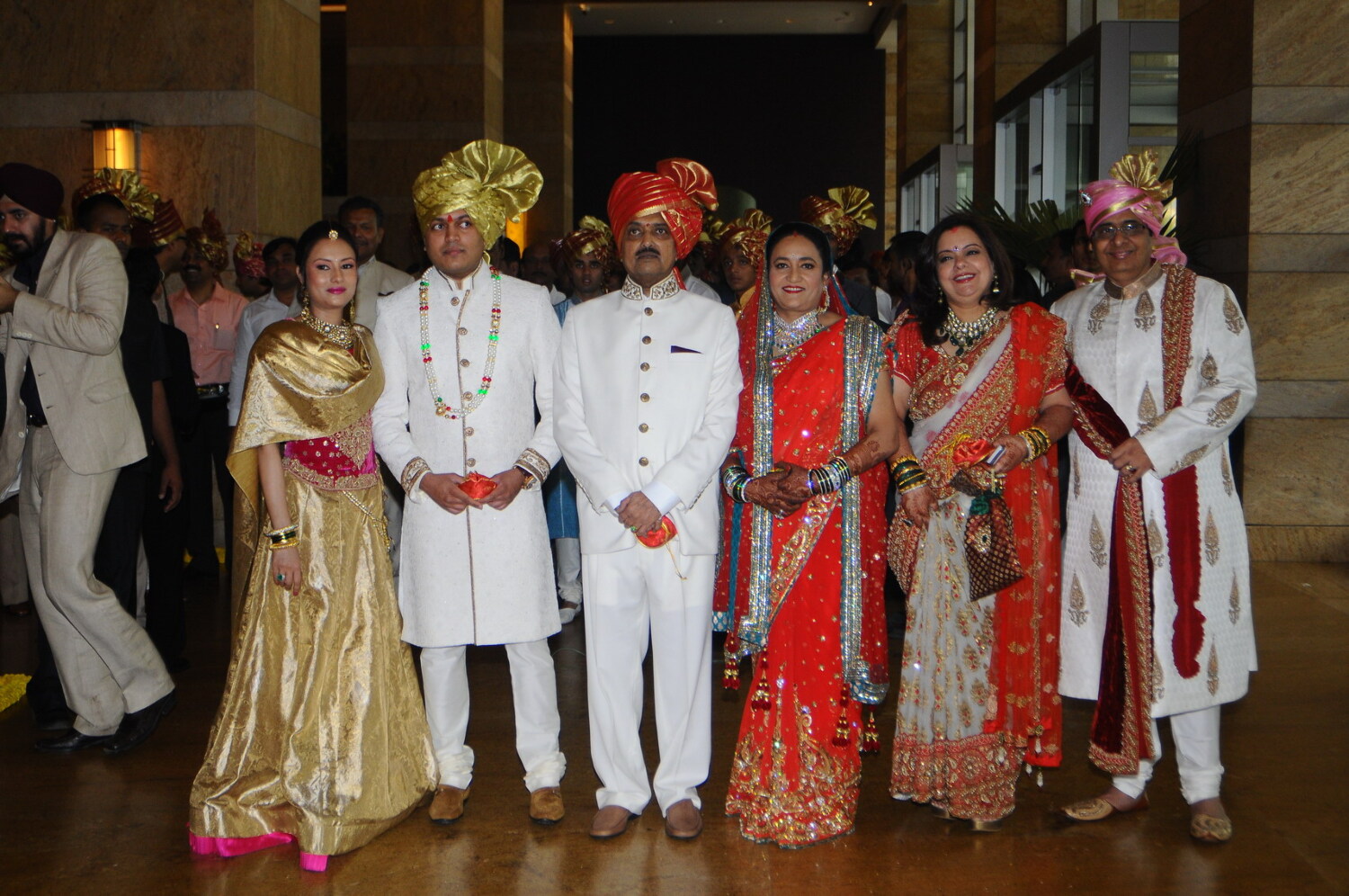  - wxlmfclvpwhhubr5.D.0.Aditi-Pratap--Amit-Deshmukh--Vilasrao-Deshmukh-with-wife--Vashu-Bhagnani-with-wife-Puja-at-the-wedding-ceremony-of-Dheeraj-Deshmukh-and-Honey-Bhagnani--2-