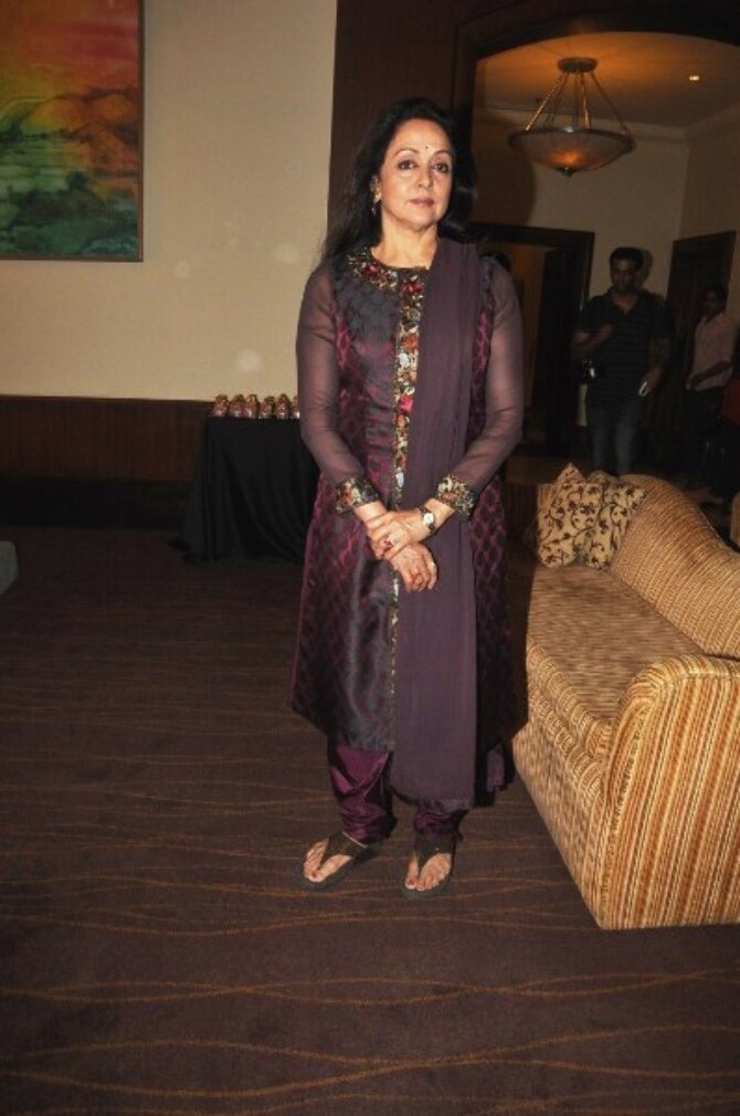 Hema Malini At The Launch Party Of Anti Aging Clinic Of Dr Sunita