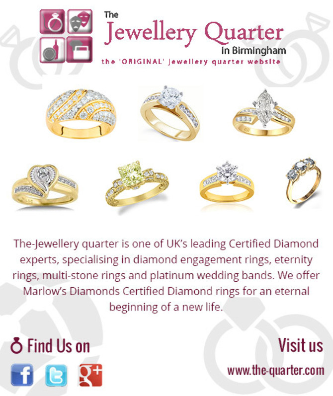 Engagement rings jewelry quarter birmingham