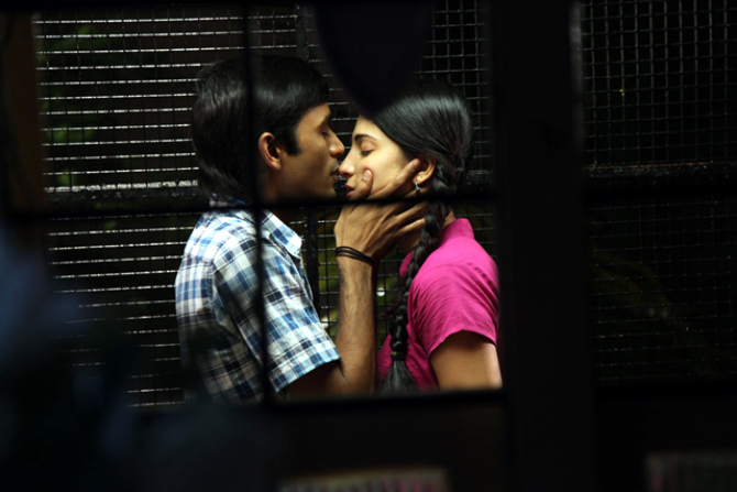 dhanush 3 movie love failure photo