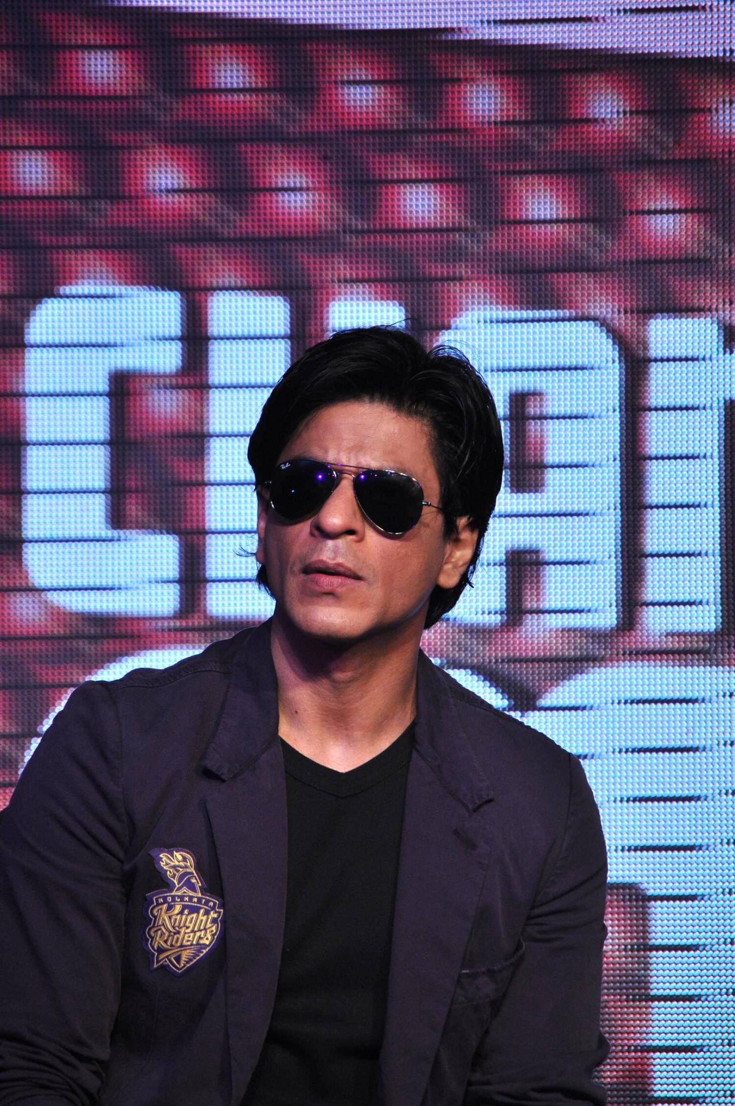 Shah Rukh Khan at the unveiling of the NOKIA brand campaign for IPL ...